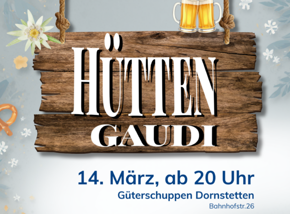 O’zapft is im Güterschuppen